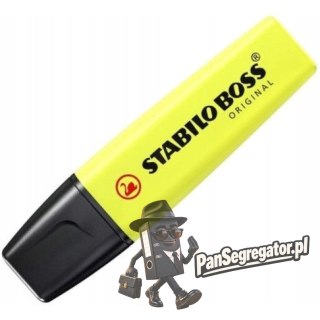 Zakreślacz STABILO BOSS żółty 70/24