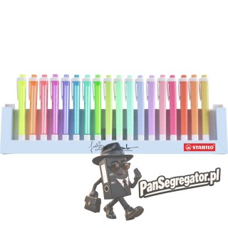 Zakreślacz STABILO SWING COOL pastel 18szt. podstawka na biurko 275/18-02