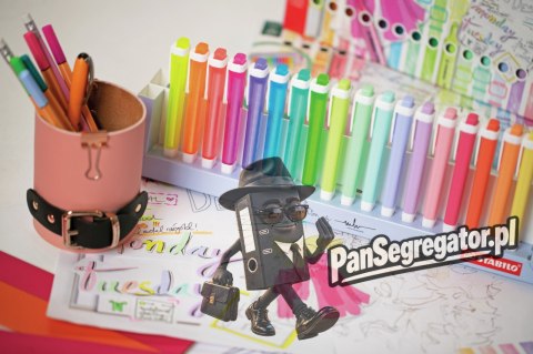 Zakreślacz STABILO SWING COOL pastel 18szt. podstawka na biurko 275/18-02