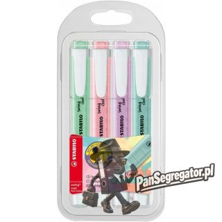 Zakreślacz STABILO SWING COOL pastel kpl. 4szt. 275/4-08 STABILO