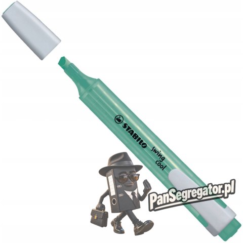 Zakreślacz STABILO SWING COOL turkus 275/51