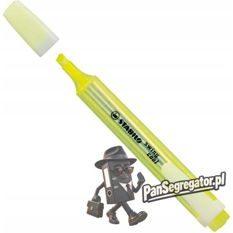 Zakreślacz STABILO SWING COOL żółty 275/24