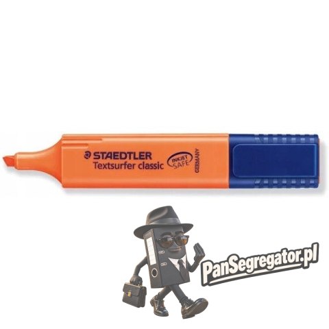 Zakreślacz TOPSTAR pomarańczowy 364-4 STAEDTLER