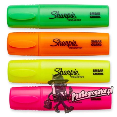 Zakreślacz fluo XL 4kol. SHARPIE 2190473