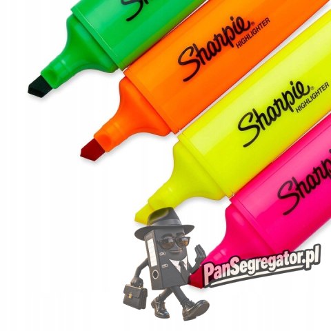 Zakreślacz fluo XL 4kol. SHARPIE 2190473