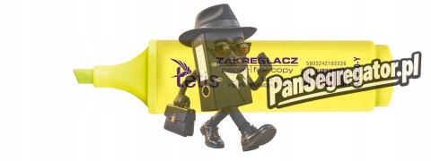 Zakreślacze pastelowe komplet 4szt. KW020-M4 TETIS