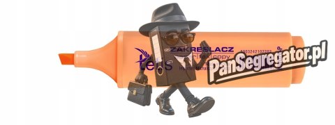 Zakreślacze pastelowe komplet 4szt. KW020-M4 TETIS
