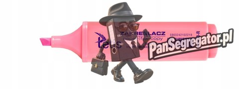 Zakreślacze pastelowe komplet 4szt. KW020-M4 TETIS