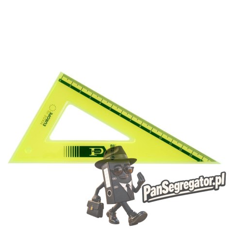 Zestaw kreślarski fluorescencyjny z linijką 16cm MemoBe MK108-00