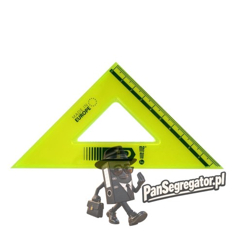 Zestaw kreślarski fluorescencyjny z linijką 16cm MemoBe MK108-00