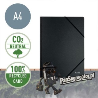Elastyczny Folder Recycle A4, czarna 39080095