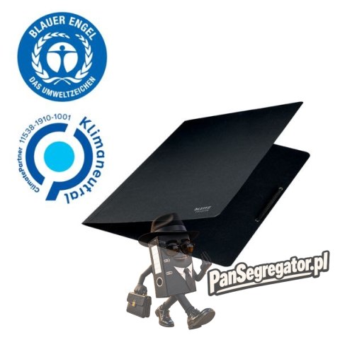 Elastyczny Folder Recycle A4, czarna 39080095