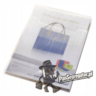 Folder Combifile A4 (3szt) poszerzany przezroczysty na 150kartek 47270003 LEITZ