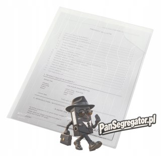 Folder Combifile A4 (5szt) przezroczysty na 40kartek 47260003 LEITZ