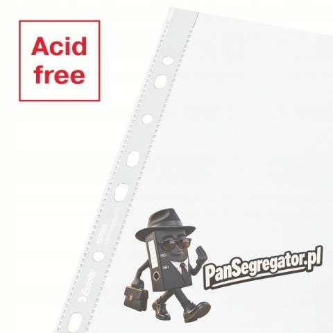 Koszulka groszkowa A4 Recycled Premium PP 70 mic. opakowanie 50sztuk Maxi 627502 ESSELTE