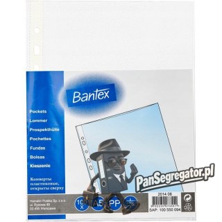 Koszulki groszkowe na dokumenty A5 48mic 100 sztuk w folii 100550094 BANTEX