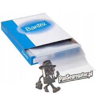 Obwoluty groszkowe na dokumenty A4 PP 90mic 100 sztuk w pudełku 100550170 BANTEX