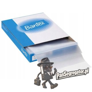 Obwoluty krystaliczne na dokumenty A4 PP 100mic 100 sztuk w pudełku BANTEX 400096107