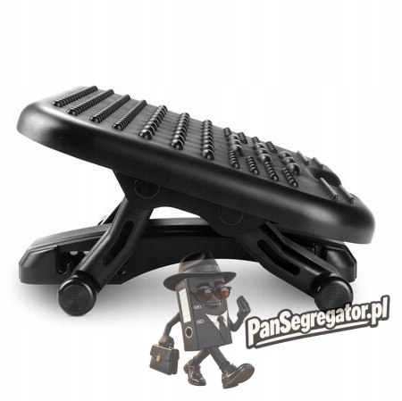 Podnóżek KENSINGTON SoleMassage czarny (K56155EU)