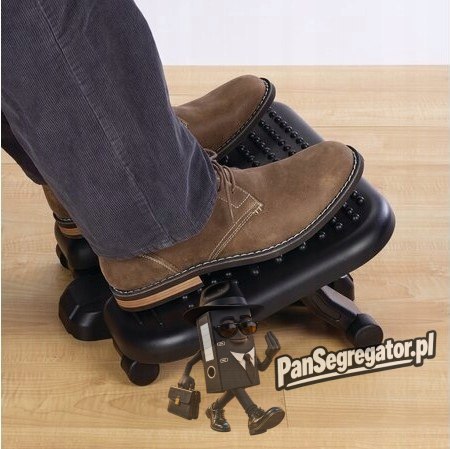 Podnóżek KENSINGTON SoleMassage czarny (K56155EU)
