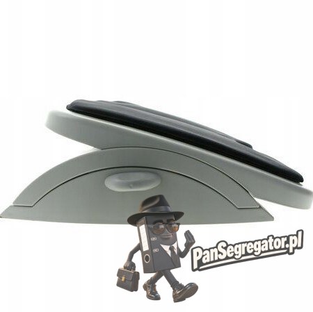 Podnóżek KENSINGTON SoleMate Comfort szaro-czarny (56153)