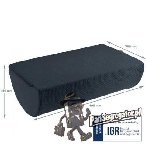 Podnóżek Leitz Ergo Cosy szary 53710089