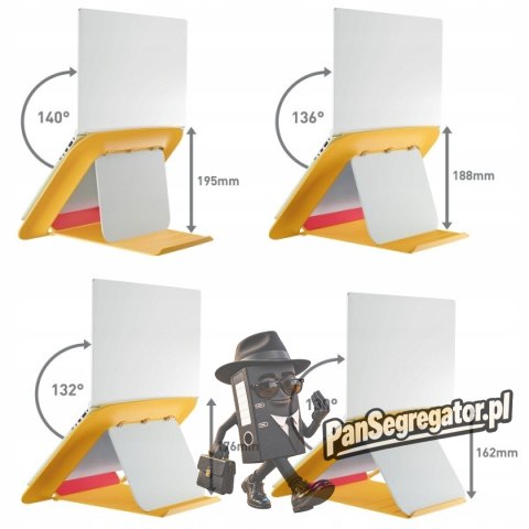 Podstawka pod laptopa Ergo Cosy żółta 64260019 LEITZ
