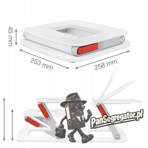 Podstawka pod laptopa Ergo biała 64240001 LEITZ
