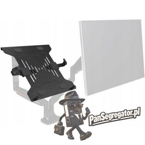 Podstawka pod laptopa mocowana na ramieniu do monitora czarna K53801WW KENSINGTON