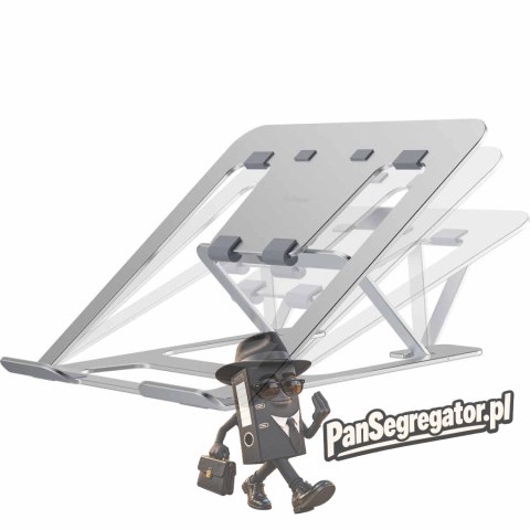 Podstawka pod laptopa, przenośna srebrna ALUMIA 100138867 FELLOWES