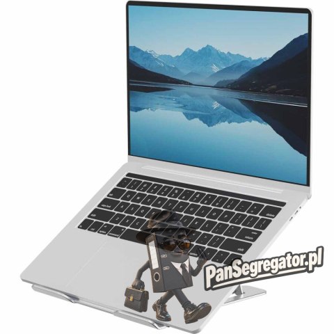 Podstawka pod laptopa, przenośna srebrna ALUMIA 100138867 FELLOWES