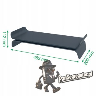 Podstawka pod monitor Ergo ciemnoszara 65040089 LEITZ