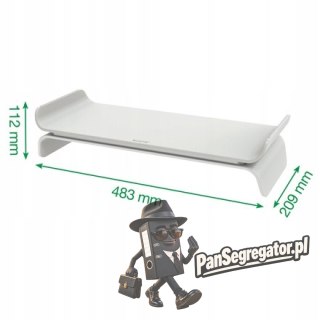 Podstawka pod monitor Ergo jasnoszara 65040085 LEITZ