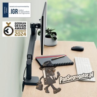 Ramię do monitora pojedyncze Ergo ciemnoszare 64890089 LEITZ