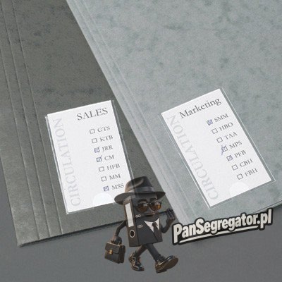 Samoprzylepne kieszenie na etykiety 3L 25x75mm (12szt.) 10310