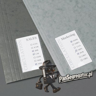 Samoprzylepne kieszenie na etykiety 3L 35x75mm (12szt.) 10320