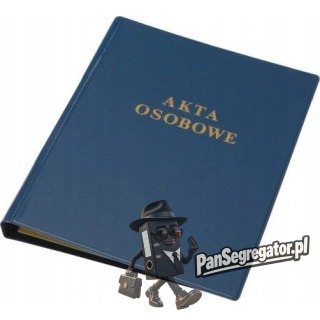 Teczka akt osobowych A4 PVC granatowa 0409-0013-02 PANTA PLAST