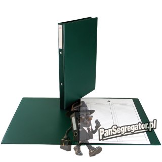 Teczka na akta osobowe Segregator 2 ringi 3cm ciemny zielony TD-11-02 BIURFOL