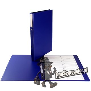 Teczka na akta osobowe Segregator 2 ringi 3cm granatowy TD-11-05 BIURFOL