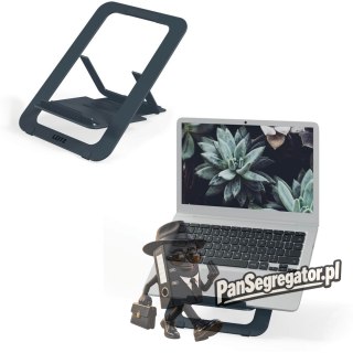 Ultrapłaska aluminiowa podstawka pod laptopa Leitz Ergo z regulacją wysokości 63460089