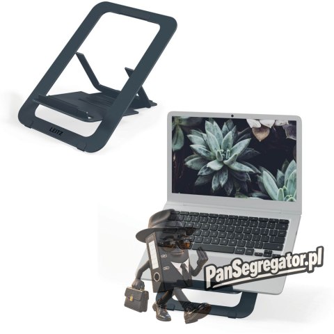 Ultrapłaska aluminiowa podstawka pod laptopa Leitz Ergo z regulacją wysokości 63460089
