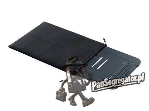 Ultrapłaska aluminiowa podstawka pod laptopa Leitz Ergo z regulacją wysokości 63460089