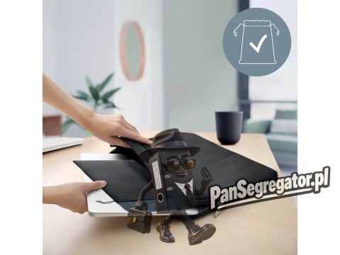 Ultrapłaska aluminiowa podstawka pod laptopa Leitz Ergo z regulacją wysokości 63460089