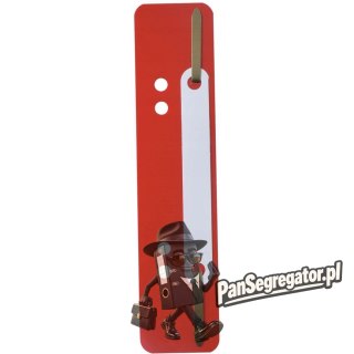Wąsy do skoroszytu DURABLE Flexi 690103 (25 sztuk) czerwone