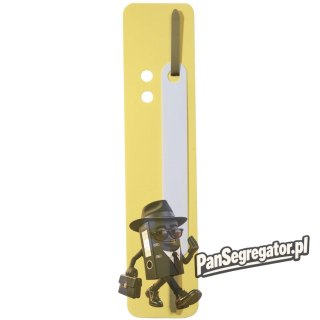 Wąsy do skoroszytu DURABLE Flexi 690104 (25 sztuk) żółte