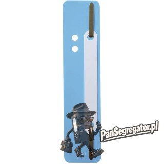 Wąsy do skoroszytu DURABLE Flexi 690106 (25 sztuk) niebieskie