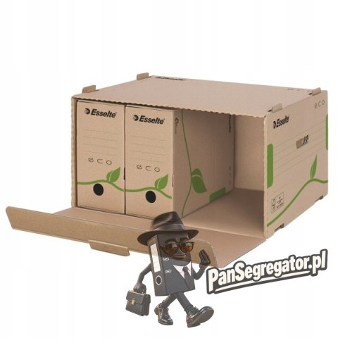 Kontener na dokumenty Pudło otwierane z przodu ECO siarczanowy 623919 ESSELTE