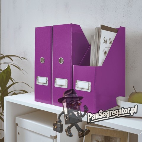 Pojemnik na czasopisma LEITZ CLICK&STORE fioletowy 60470062