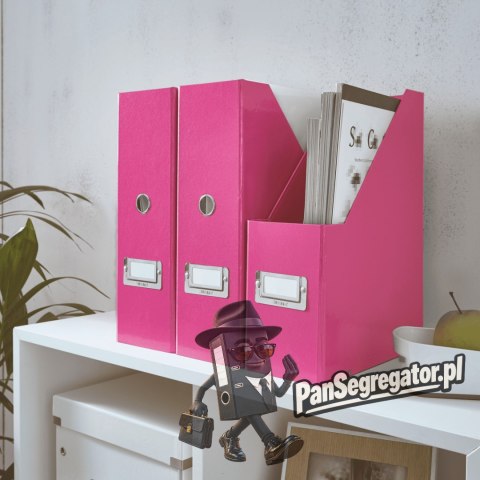 Pojemnik na czasopisma LEITZ CLICK&STORE różowy 60470023