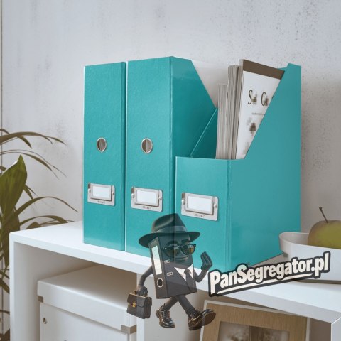 Pojemnik na czasopisma LEITZ CLICK&STORE turkusowy 60470051